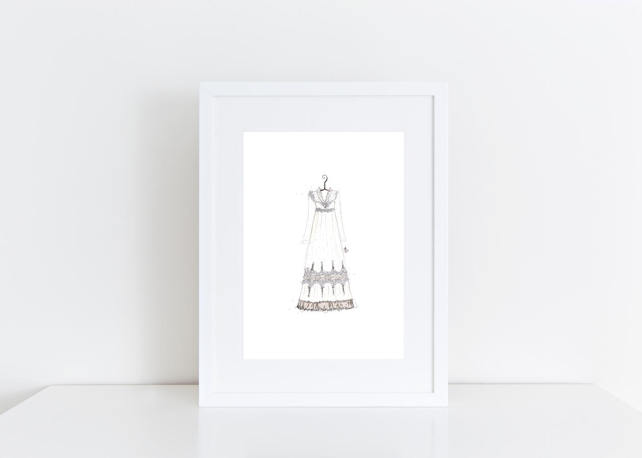 Fashion Illustration Dress 2